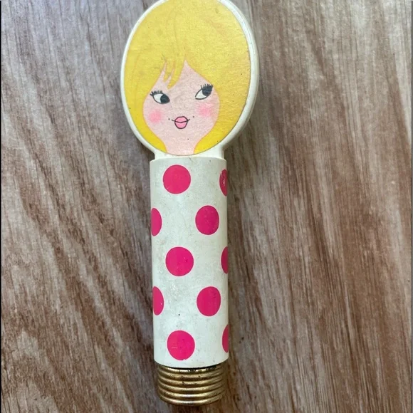 Avon Makeup Vtg Avon Pink Polka Dot Lipstick Case Poshmark